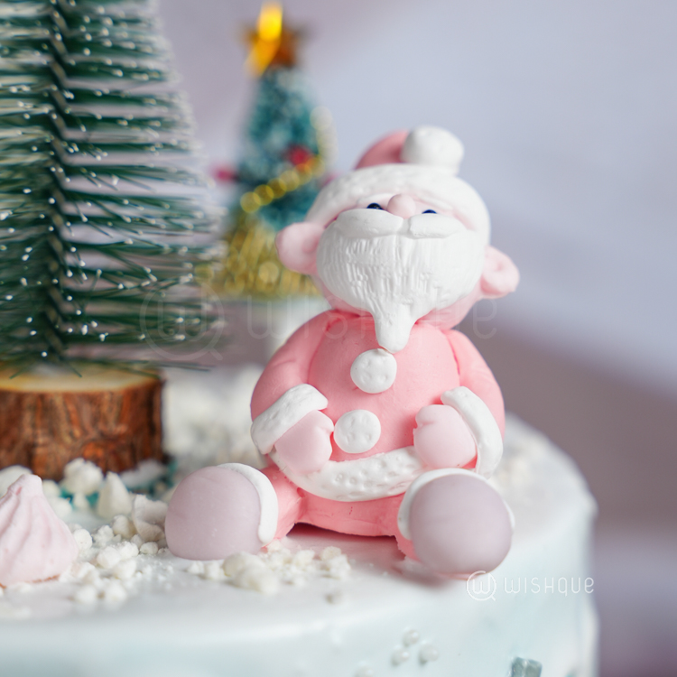 Snowfall Christmas Wonderland Chocolate Cake