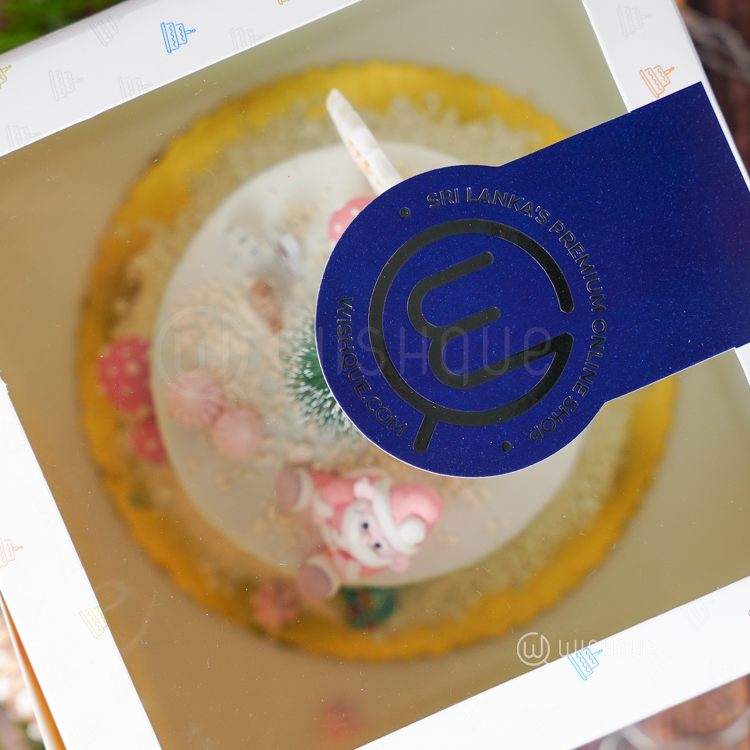 Snowfall Christmas Wonderland Chocolate Cake