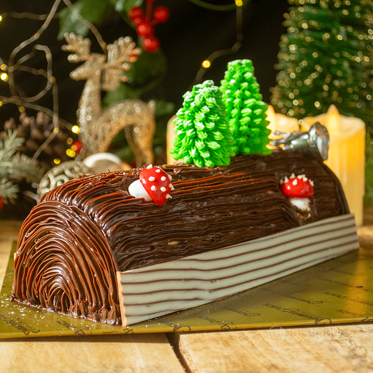 Choco Noel Log Cake