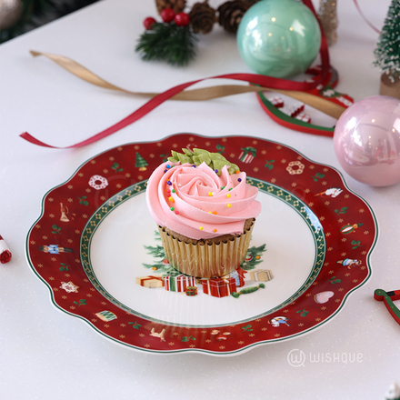 Christmas Vanilla Cup Cake