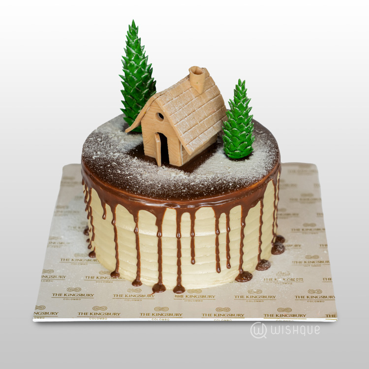 Snowy Cottage Coffee Cake