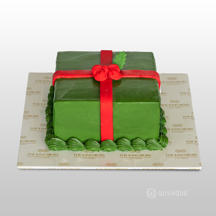 Emerald Gift Ribbon Cake
