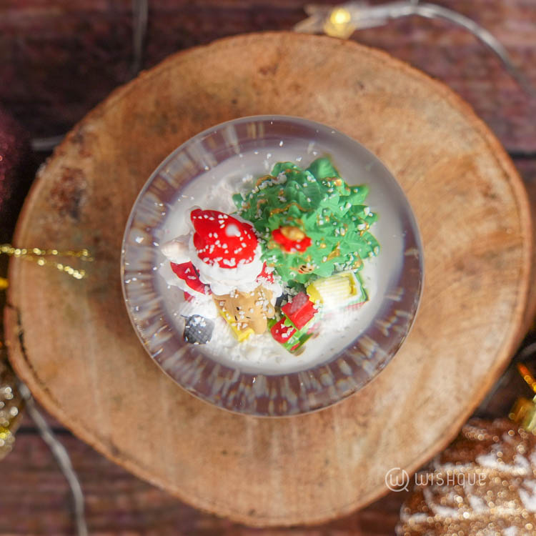 Christmas Santa Globe Fairy Lights Ornament