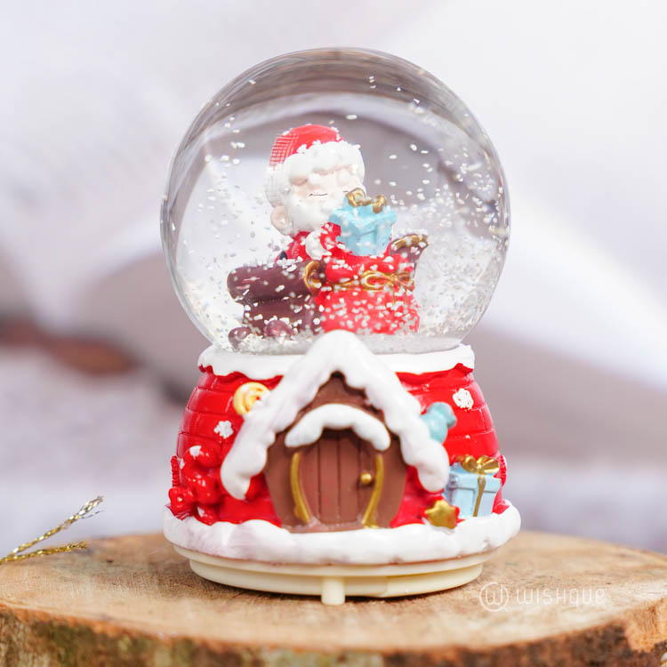 Santa Claus Christmas Fairy Light Ornament