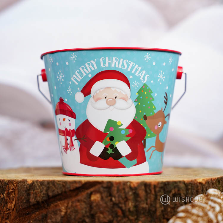 Snowman Sweets Gift Bucket