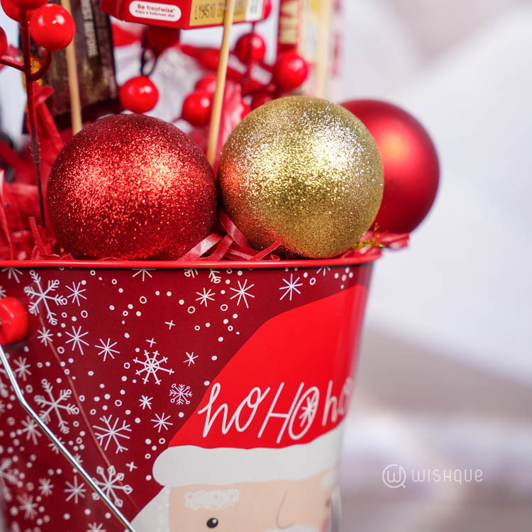 Santa's Sweetest Surprise Bucket