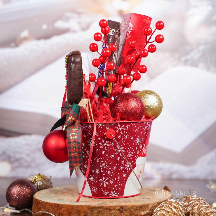 Santa's Sweetest Surprise Bucket