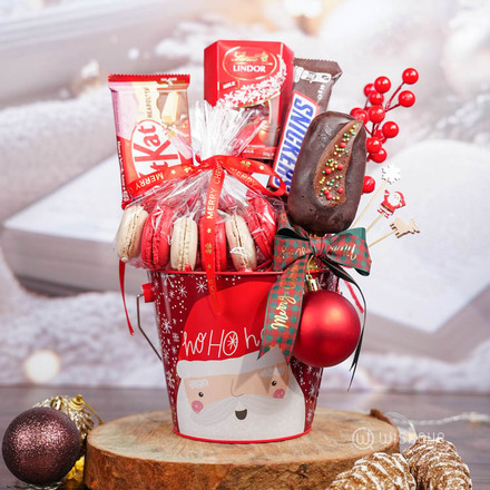 Santa's Sweetest Surprise Bucket