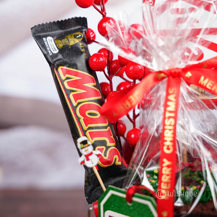 Winter Man Ho Ho Ho Treat Bucket