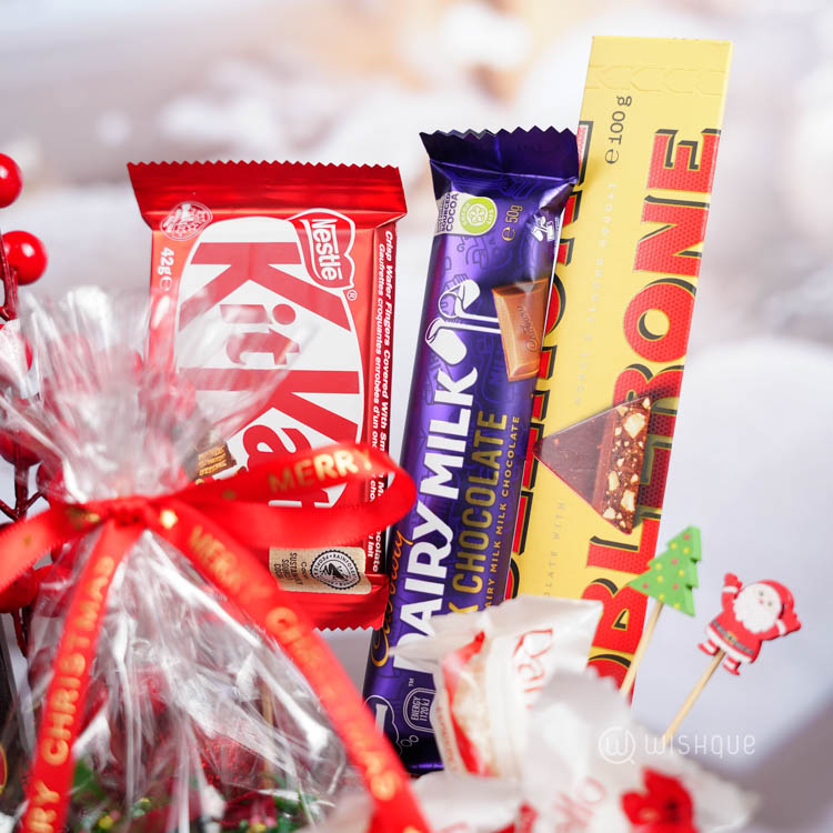 Winter Man Ho Ho Ho Treat Bucket