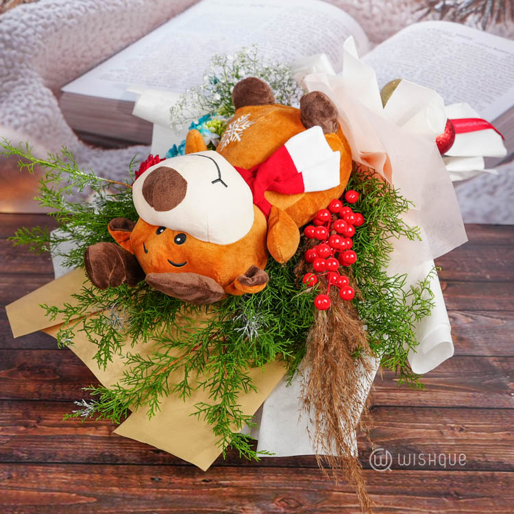 Winter Reindeer Bloom