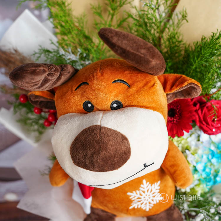 Winter Reindeer Bloom
