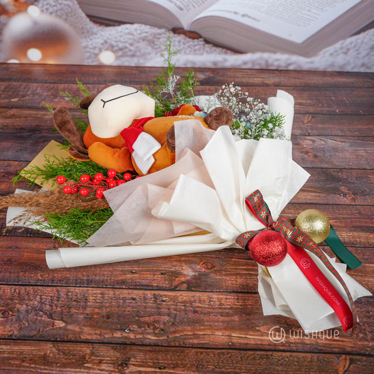 Winter Reindeer Bloom