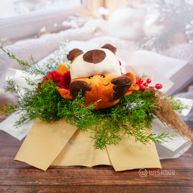 Winter Reindeer Bloom