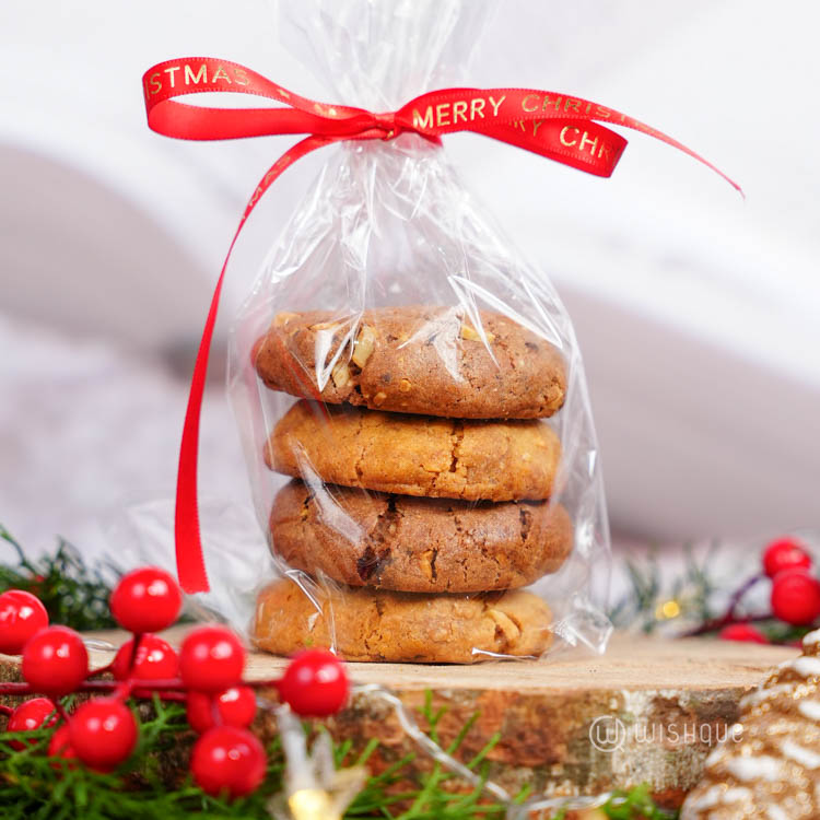 Golden Yuletide Snowy Treasure Bucket