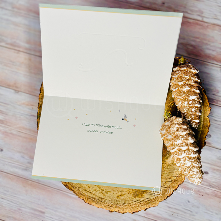 Hope It's Filled With Magic Wonder & Love Greeting Card