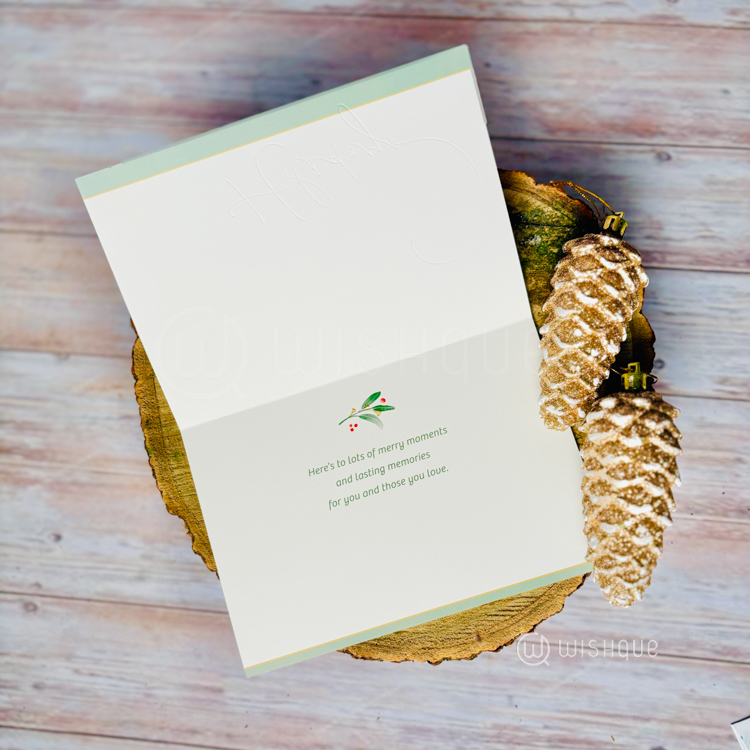 Here's To Lots Of Merry Moments Greeting Card