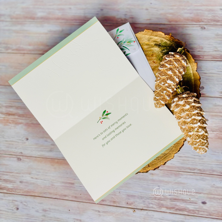 Here's To Lots Of Merry Moments Greeting Card