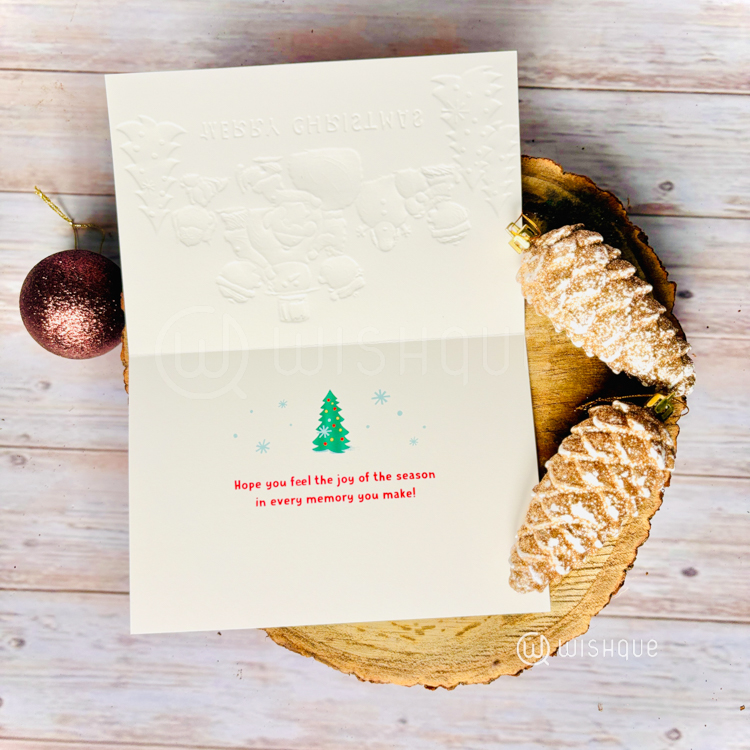 Hope You Feel The Joy Of The Season Greeting Card