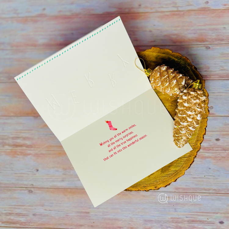 Wishing You All The Warm Smiles Greeting Card