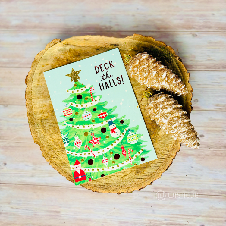 Deck The Halls Greeting Card