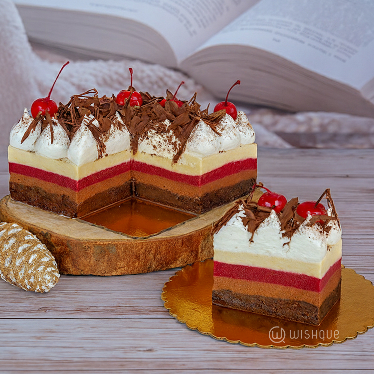 Blackforest Raspberry Mousse Cake