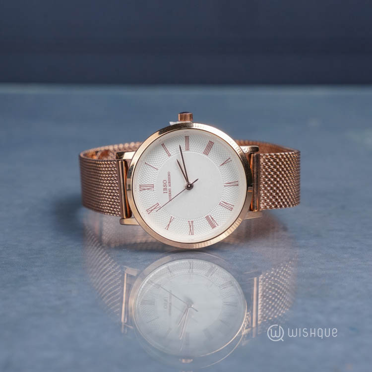 SK Women's Quartz Analog Watch Case Business Fashion Gift Box