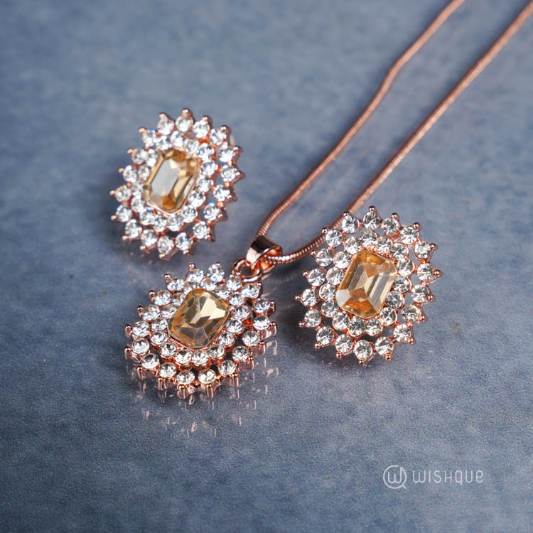 IBSO Stainless Steel Strap Luminous 3ATM Waterproof Watch And Jewellery Set