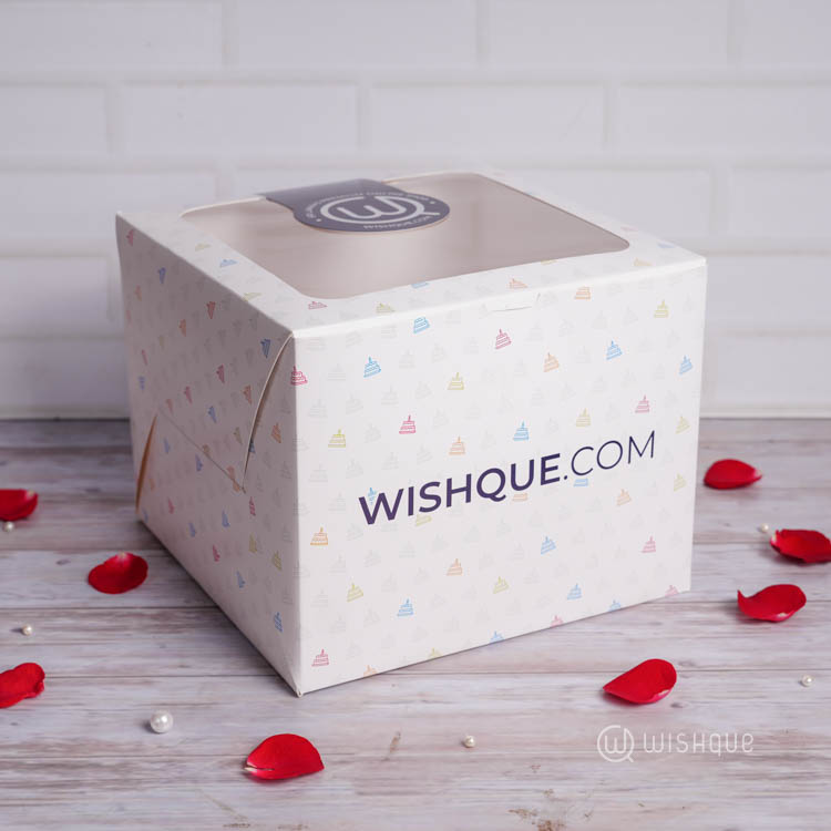 Velvet Rosette Romance Chocolate Cake