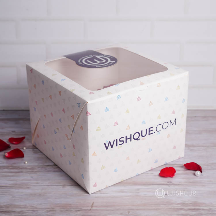 Blush of Love Red Velvet Cake