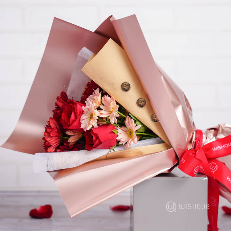 Romeo Classic Fresh Flower Bouquet