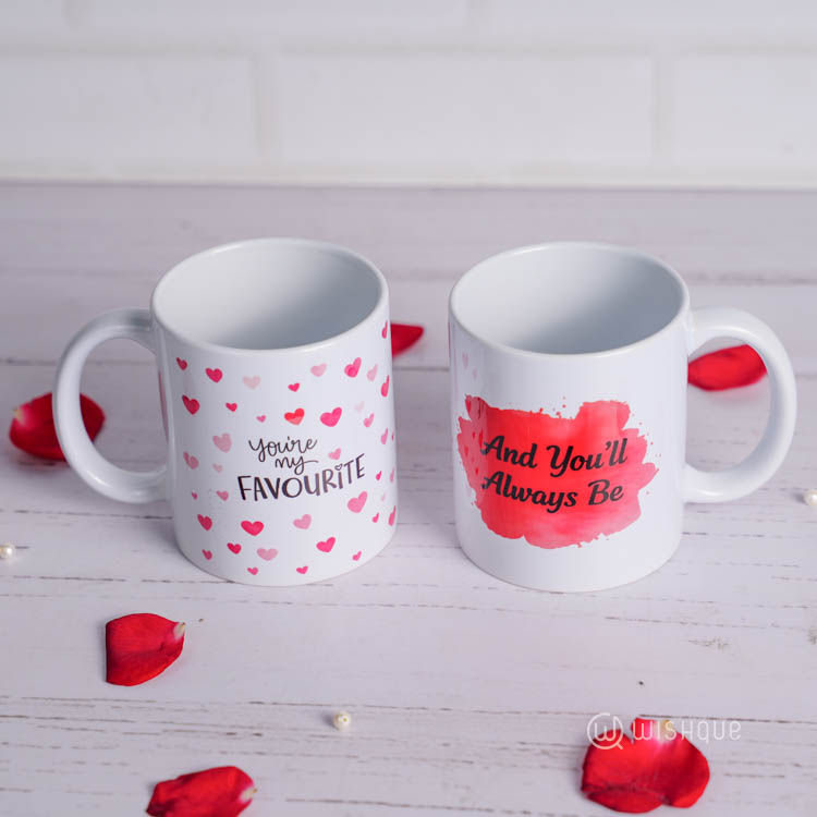 You're My Favourite Printed Mug