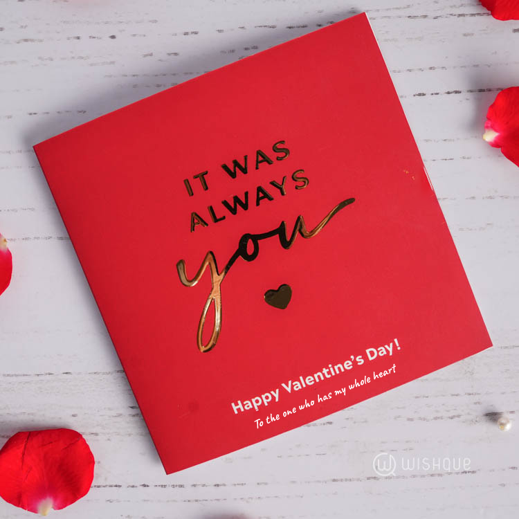 It Was Always You Greeting Card & Printed Mug