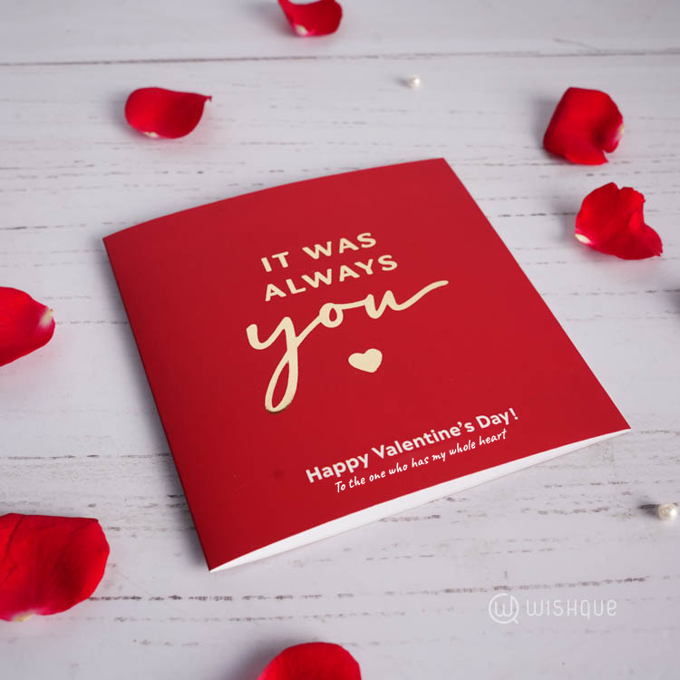 It Was Always You Greeting Card & Printed Mug