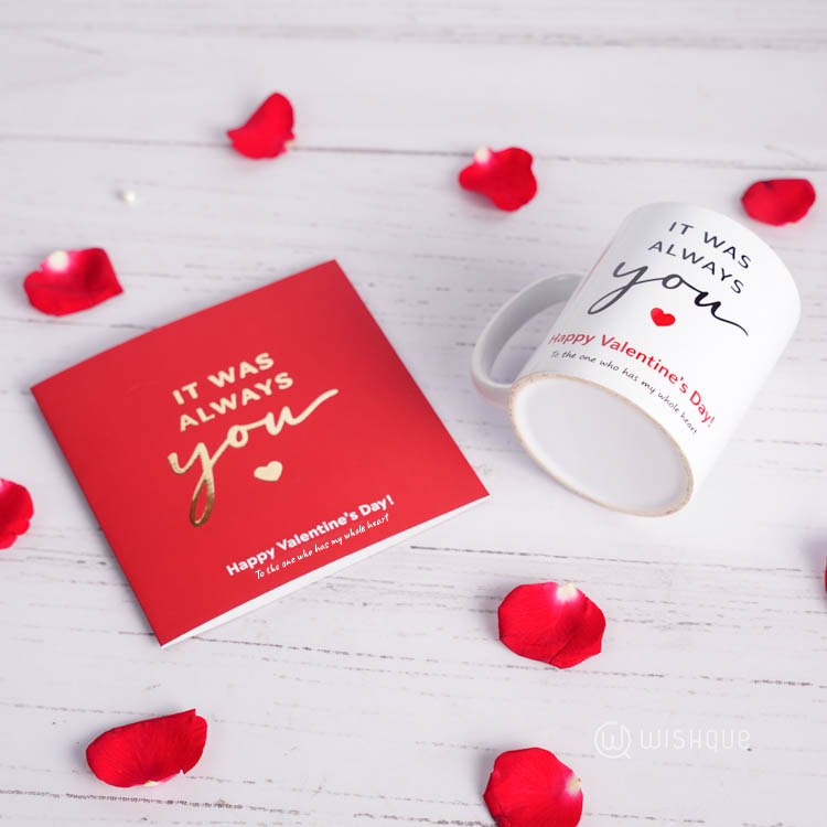 It Was Always You Greeting Card & Printed Mug