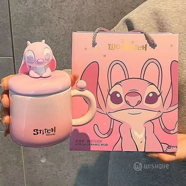 Disney Stitch Angel Ceramic Mug
