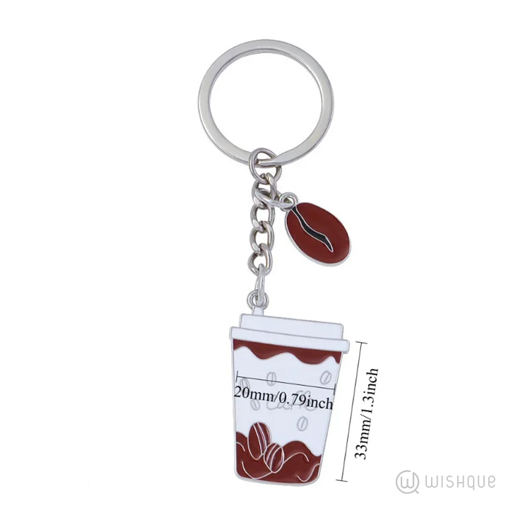 Coffee Cup Key Chain