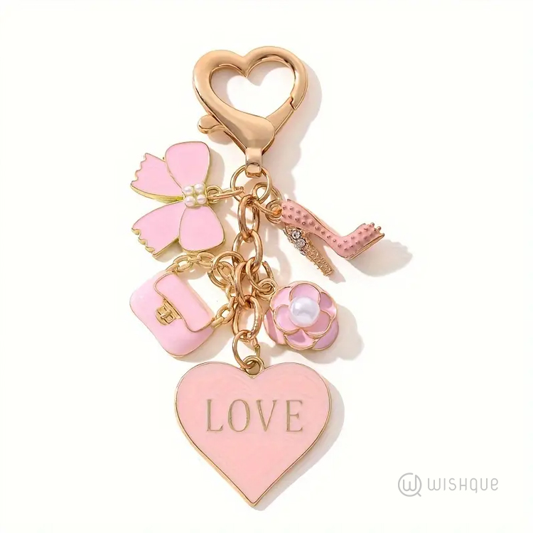 Girls Accessories Love Key Chain