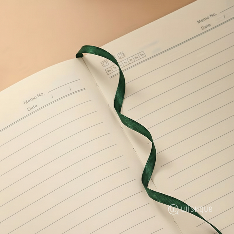 A5 Hardcover Journal Notebook - Green