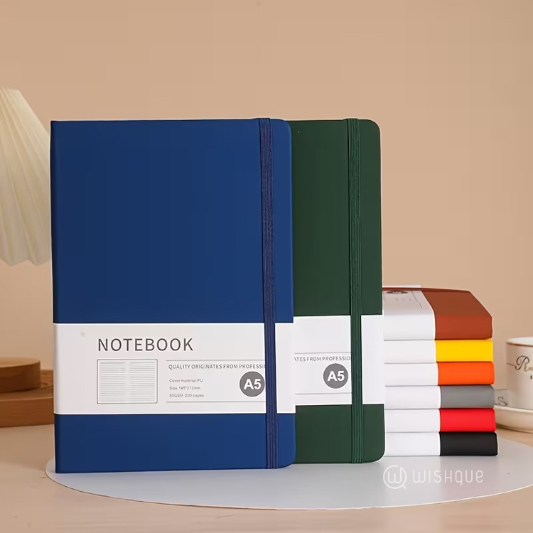 A5 Hardcover Journal Notebook - Blue