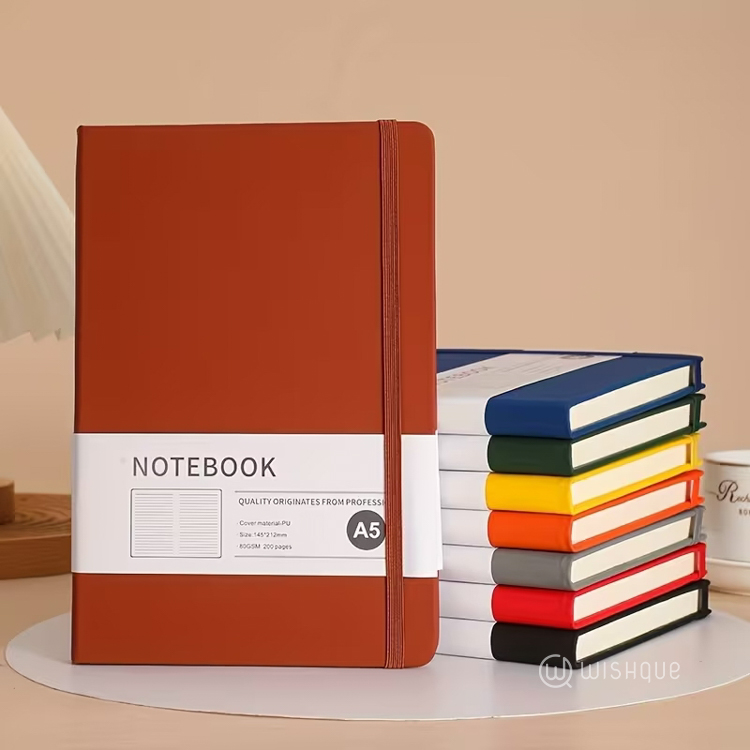 A5 Hardcover Journal Notebook - Brown