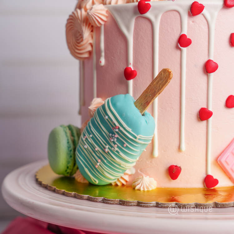 Sweet Romance Chocolate Cake