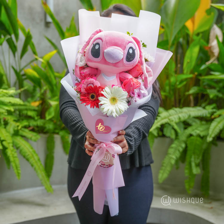 Angel Stitch Flower Arrangement