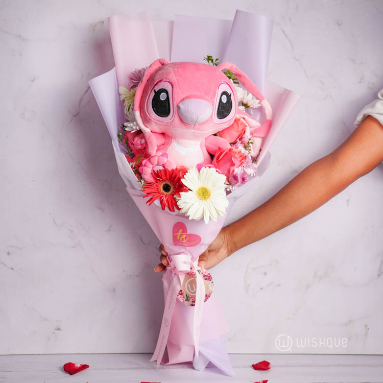 Angel Stitch Flower Arrangement