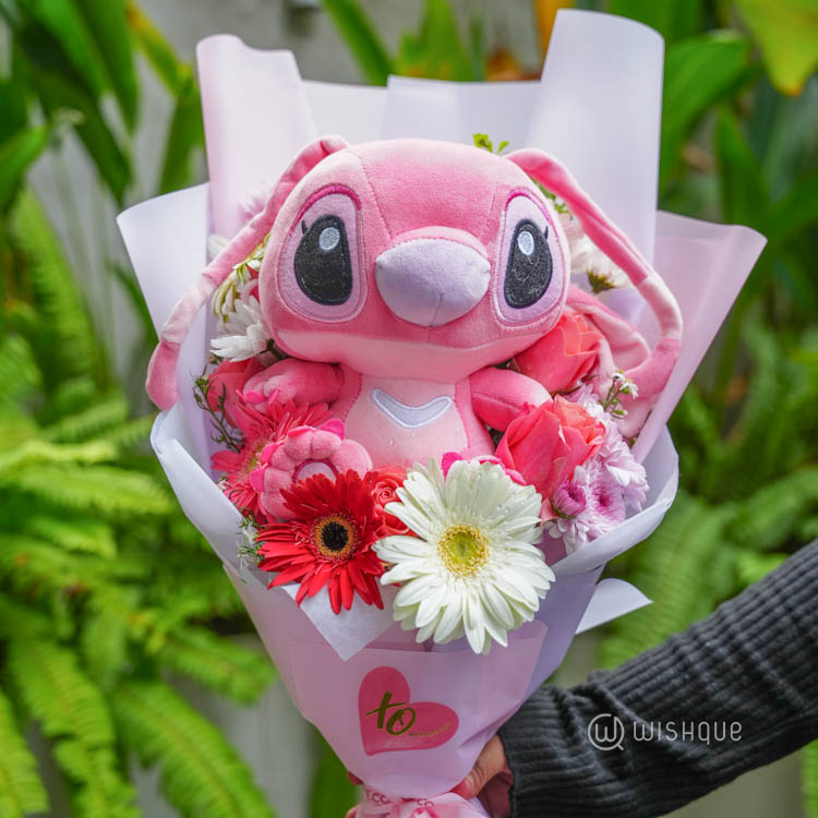 Angel Stitch Flower Arrangement