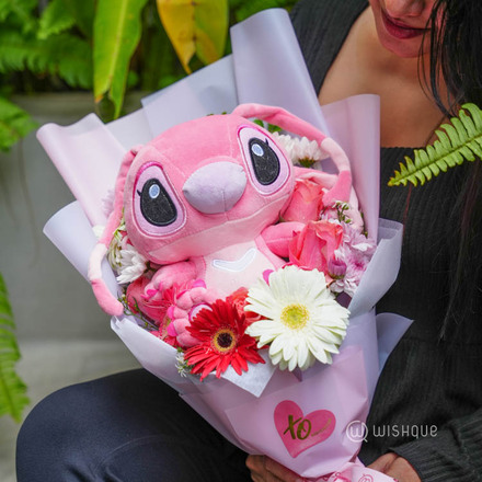 Angel Stitch Flower Arrangement