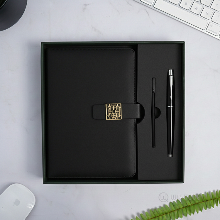 Creative Business Signature Pen Gift Set - Black