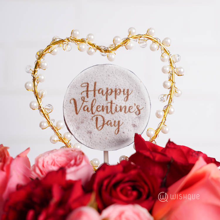 Happy Valentine's Rose Petal Gift Set