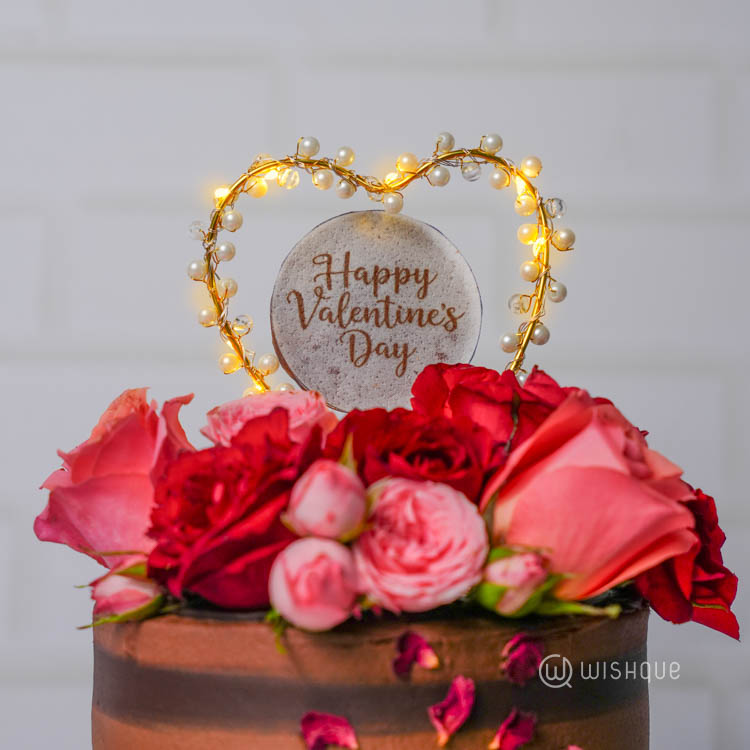 Happy Valentine's Rose Petal Gift Set
