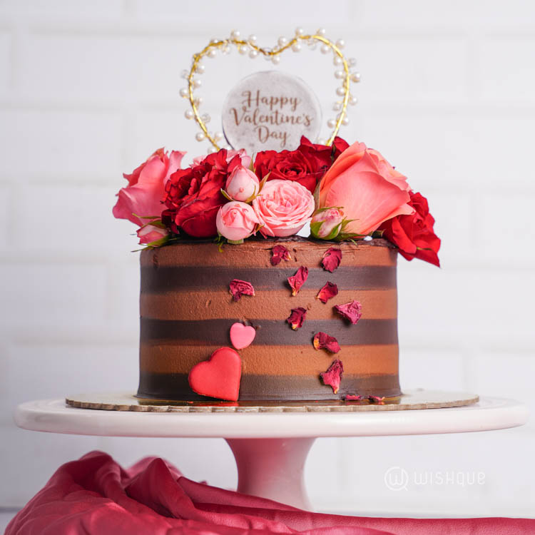 Happy Valentine's Rose Petal Gift Set